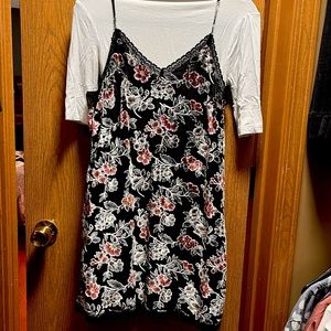 American Eagle Velvet Slip Dress